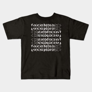 faceless Kids T-Shirt